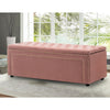 Large Chesterfield Storage Ottoman Bench Box Widnow Seat Stool Bedroom Footstool