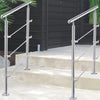 Outdoor Garden Handrail Safety Stair Steps Hand Rail Stainless Steel Balustrade