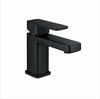 Black Square Waterfall Bathroom Tap Basin Mixer BRASS Sink Mono Faucet -CHEAP