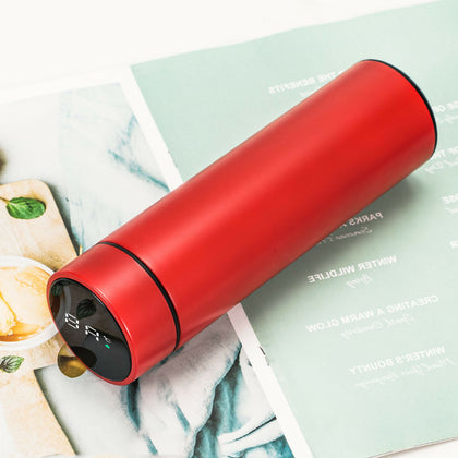 UK Smart Water Bottle Vacuum Insulated Flask LED Temperature Stainless Steel Cup