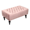 Large Chesterfield Footstool Coffee Table Ottoman Pouffe Stool Bed Bench Chair