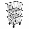 Large 3 Tier Kitchen Fruit Vegetable Holder Storage Trolley Basket Rack UK