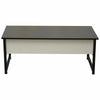 LED Coffee Table Desk Foldable Living Room Lift Up Hidden Storage Bottom Shelf