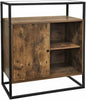 Industrial Style Cabinet Storage Cupboard Slim Unit Small Sideboard Vintage