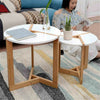 Scandinavian Coffee Table Side Table End Table Solid Wood Legs Home Living Room