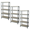 5 TIER HEAVY DUTY BOLTLESS METAL SHELVING SHELVES STORAGE SHELF GARAGE HOME