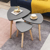 Nest of 3 Side Lamp Coffee Tables Furniture Nested Tables Living Room Tea Tables
