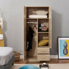 Wardrobe 2 Door 3 Door Furniture Bedroom Storage Chest of Drawer Bedside Table