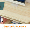 Computer Desk with Drawers Shelf Study PC Table Home Office Workstation UK