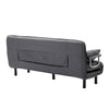 2-3 Seater Fabric Nordic Sofa Bed Padded Couch Two Person Sleeper Beds Settee