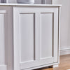 Sideboard Cupboard Display Storage Unit Cabinet with Sliding Doors White Home BN