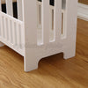 White Bedside Table Cabinet Side End Table Organizer Tea Coffee Lamp Plant Stand
