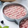 Double Burger Press Hamburger Maker Non Stick Aluminium Beef Patty Meat BBQ