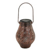 Solar Power LED Lantern Outdoor Garden Hanging Lamp Lawn Landscape Light Metal