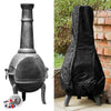 Waterproof BBQ Chiminea Cover Garden Large Chimnea Fire Pit Protector Outdoor