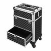 Extra Large Rolling Make-up Cosmetic Beauty Nail Polish Trolley Case Organiser