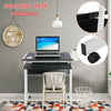 Home Office Computer Desk Study PC Writing Table Workstation Shelf Furniture UK