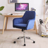 Office Chair Swivel Velvet Padded Seat Home Computer Desk Armchair Adjustable UK