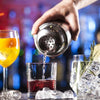 Cocktail Shaker Jigger Mixer Bartender Pub Martini Alcohol Drink Party Bar Steel