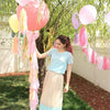 Tissue Paper Tassel Garland Bunting Confetti Paper Birthday Hanging Decorations