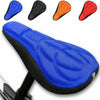 Bike Bicycle Silicone 3D Gel Saddle Seat Cover Pad Padded Soft Cushion Comfort