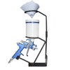 Mounted With Gravity Paint Filter Cradle Spray Gun Bench Stand Holder UK