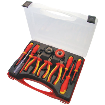 New 11pc Electrical Electricans Tool Kit 1000V AC & 1500V DC