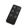 Large Wall Mounted Electric Fireplace Insert Heater Adjustable LED Flame Remote