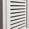 Vida Designs Milton Radiator Cover Modern White Painted MDF Cabinet, Small