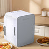 Mini Fridge Freezer 10L Food Drink Cooler Warmer Refrigerator Car Camping Dorm