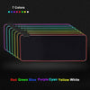 Large RGB Colorful LED Lighting Gaming Mouse Pad Mat 800*300mm for PC Laptop UK