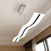 100cm LED Ceiling Light Adjustable Height Pendant Lamp Home Office White Light