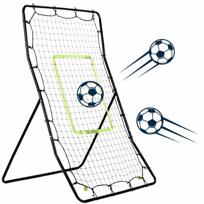 Rebounder Net Football Training Equipment Playback Game Angle Ball Goal Skills