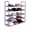 5 TIER SHOE RACK STORAGE ORGANISER STAND SHELF STACKABLE SHOES HOLDER
