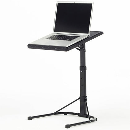 Piranha Portable Laptop Table Stand Height Adjustable Livingroom Black PC48bk