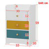 Modern Bedside Table Cabinet Nightstand Bedroom Furniture Storage Desk SideTable