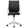 Home Office Chair Ergonomic Computer Task Desk Chair MidBack Fabric Swivel Chair