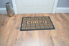 Ochre Brown Coir Door Mat Outside Inside Non Slip Entrance Rug Novelty Kitchen