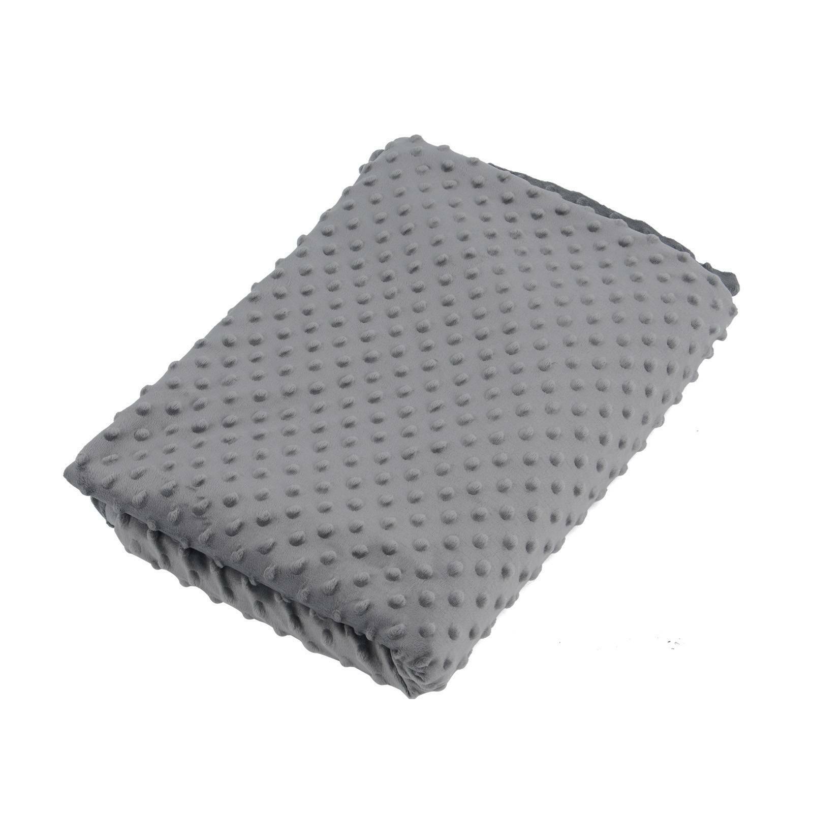 Super Soft Weighted Blanket Double Gravity Therapy Anxiety Sensory Sle
