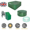 Heavy Duty Waterproof Garden Cover Table Bench Seat Cover Weatherproof Outdoor