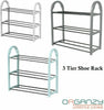 3 Tier SHOE RACK Stand Storage Organiser Compact SPACE SAVE Shelf