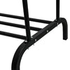 Heavy Metal Double Clothes Rail Hanging Rack Garment Display Stand Storage Shelf