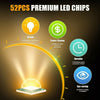 Dimmable USB Rechargeable LED Study Night Light Table Desk Bedside Reading Lamp
