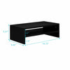 2Tier Desktop Monitor Stand PC TV Laptop Computer Screen Riser Shelf Office Home