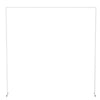 Romantic Wedding Arch Party Backdrop Stand Elegant White Metal Frame Flower Rack