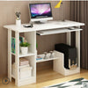 Computer Desk PC Laptop Table with Sliding Keyboard Shelves Home Workstation UK