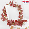 200CM Artificial Eucalyptus Garland Greenery Home Decor Hanging Rattan Wedding