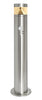 PIR LED Bollard Garden Lamp Post Stainless Steel Outdoor Motion Sensor Light