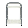 2 Tier Adjustable Expanding Under Sink Kitchen Storage Shelf Unit Organiser Rack