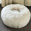Pet Dog Cat Bed M/L/XXL/3XL/4XL-sized Luxury Shag Warm and Fluffy Donut Cushions